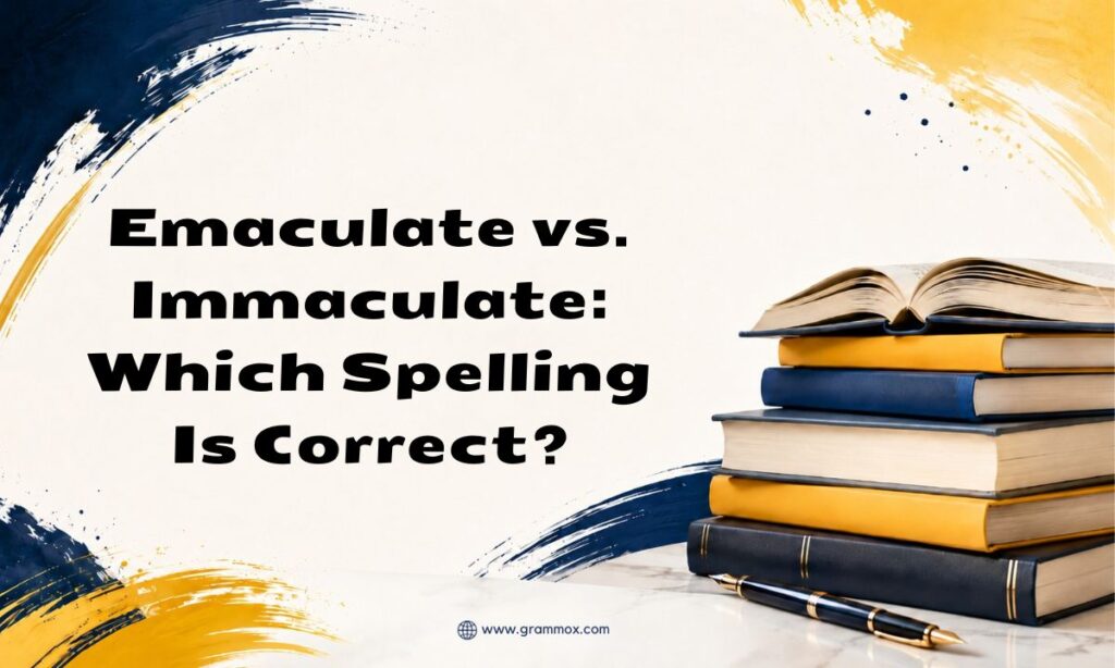 Emaculate vs. Immaculate Which Spelling Is Correct