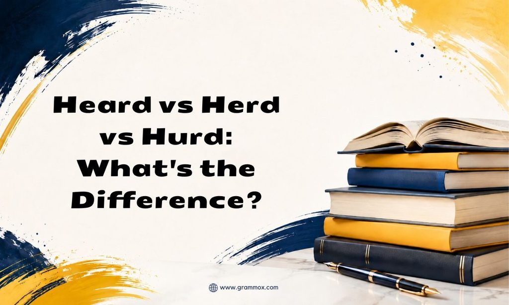 Heard vs Herd vs Hurd_ Whats the Difference