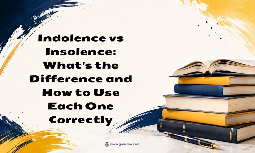 Indolence vs Insolence_ Whats the Difference and How to Use Each One Correctly