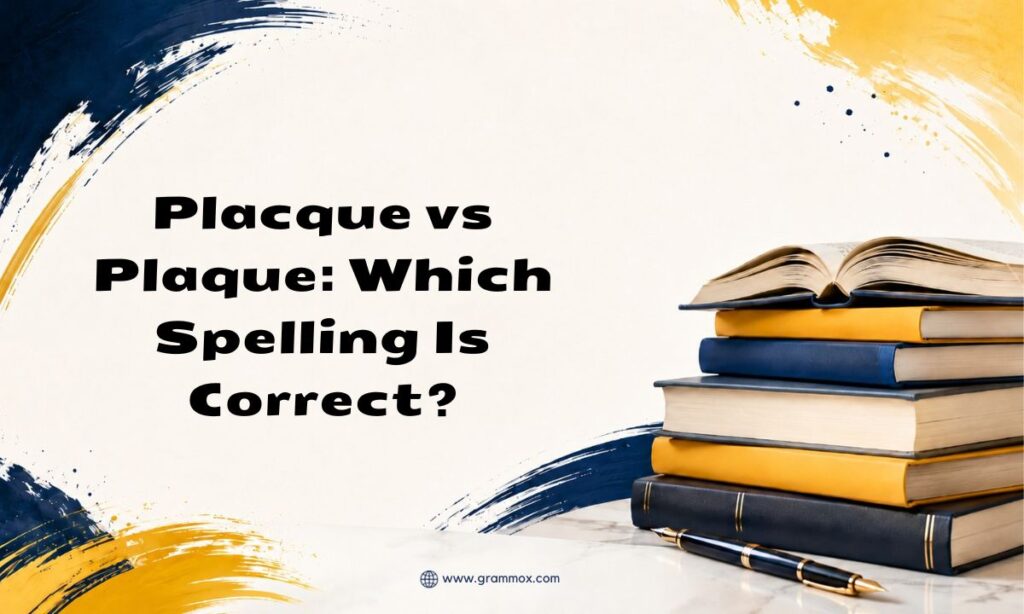 Placque vs Plaque Which Spelling Is Correct