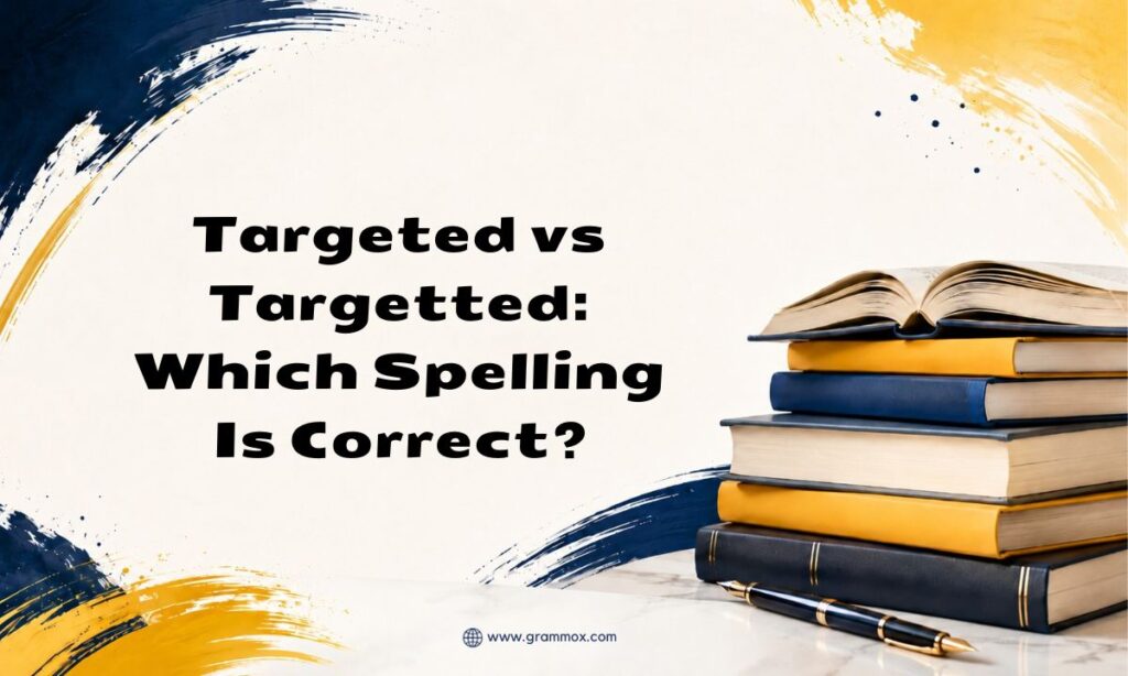 Targeted vs Targetted Which Spelling Is Correct