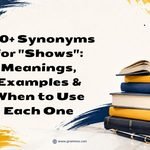 100+ Synonyms for _Shows__ Meanings, Examples & When to Use Each One