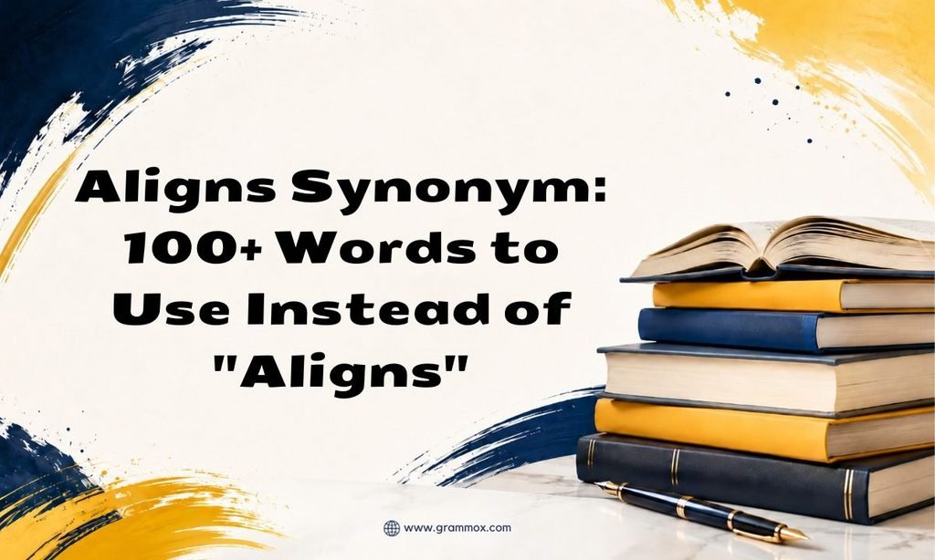 Aligns Synonym_ 100+ Words to Use Instead of _Aligns