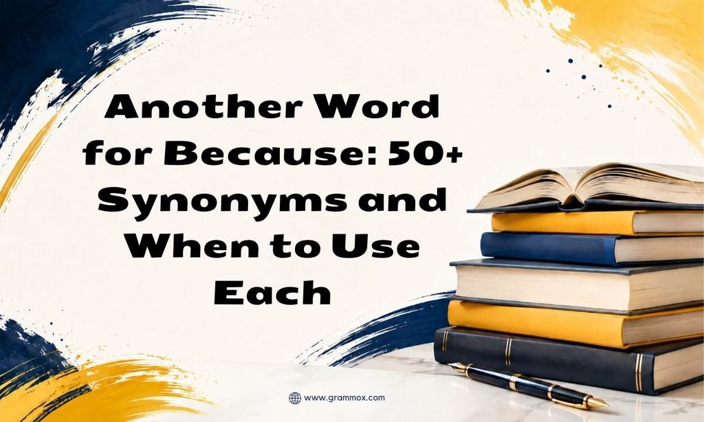Another Word for Because_ 50+ Synonyms and When to Use Each