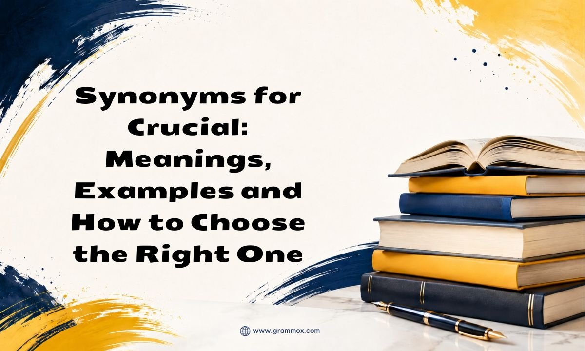Synonyms for Crucial_ Meanings, Examples and How to Choose the Right One