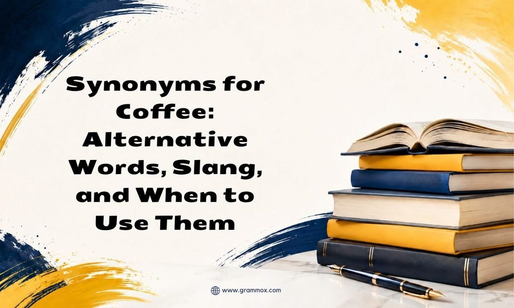 Synonyms for Coffee_ Alternative Words, Slang, and When to Use Them